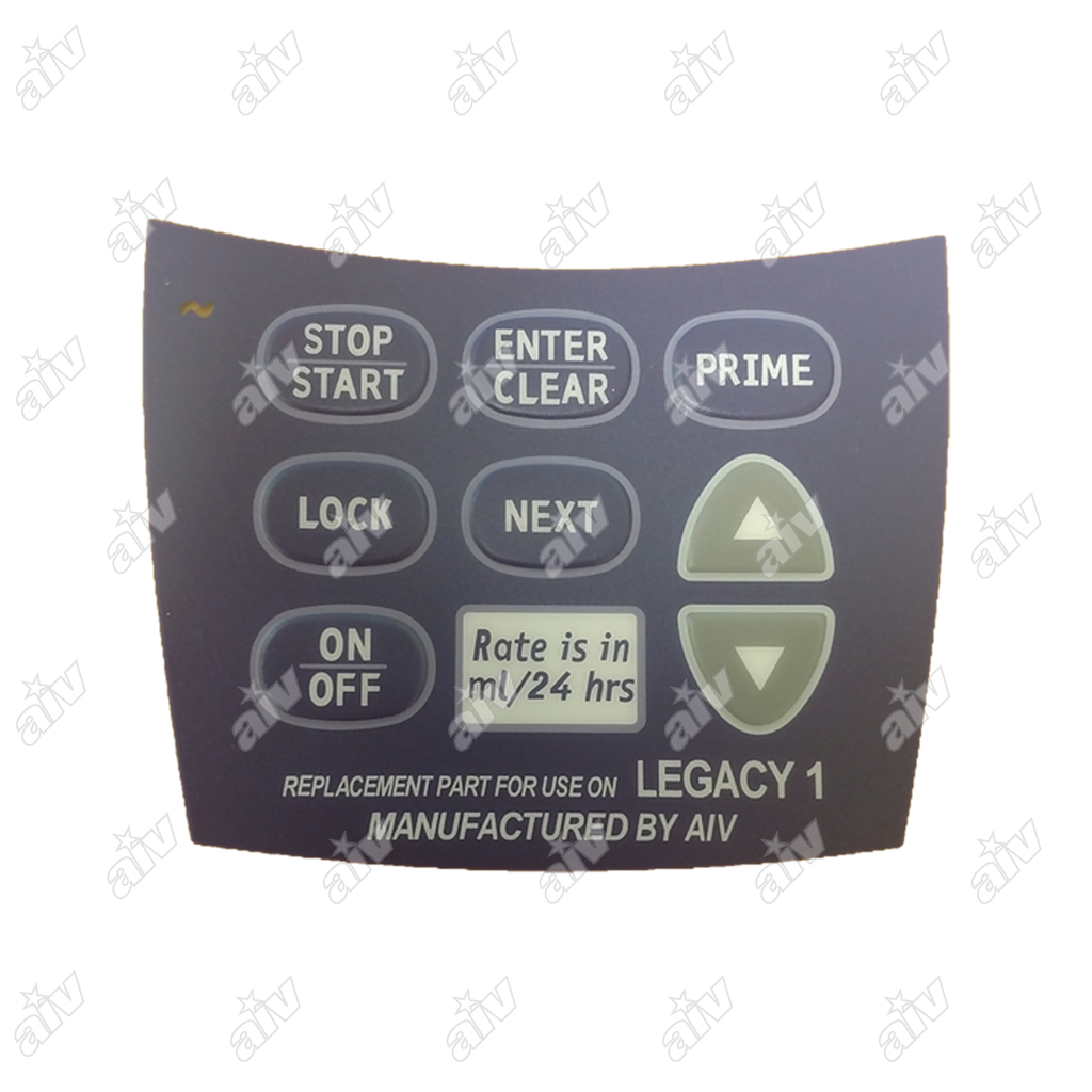 CADD-Legacy 1 6400 Keypad Overlay